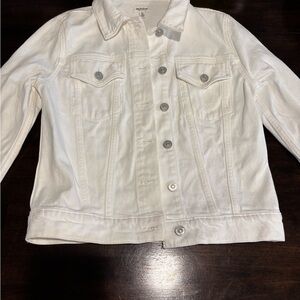 Hudson Jeans White Denim Jacket